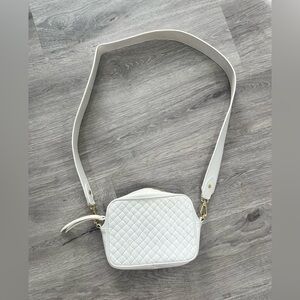 GiGi New York White Crossbody Bag